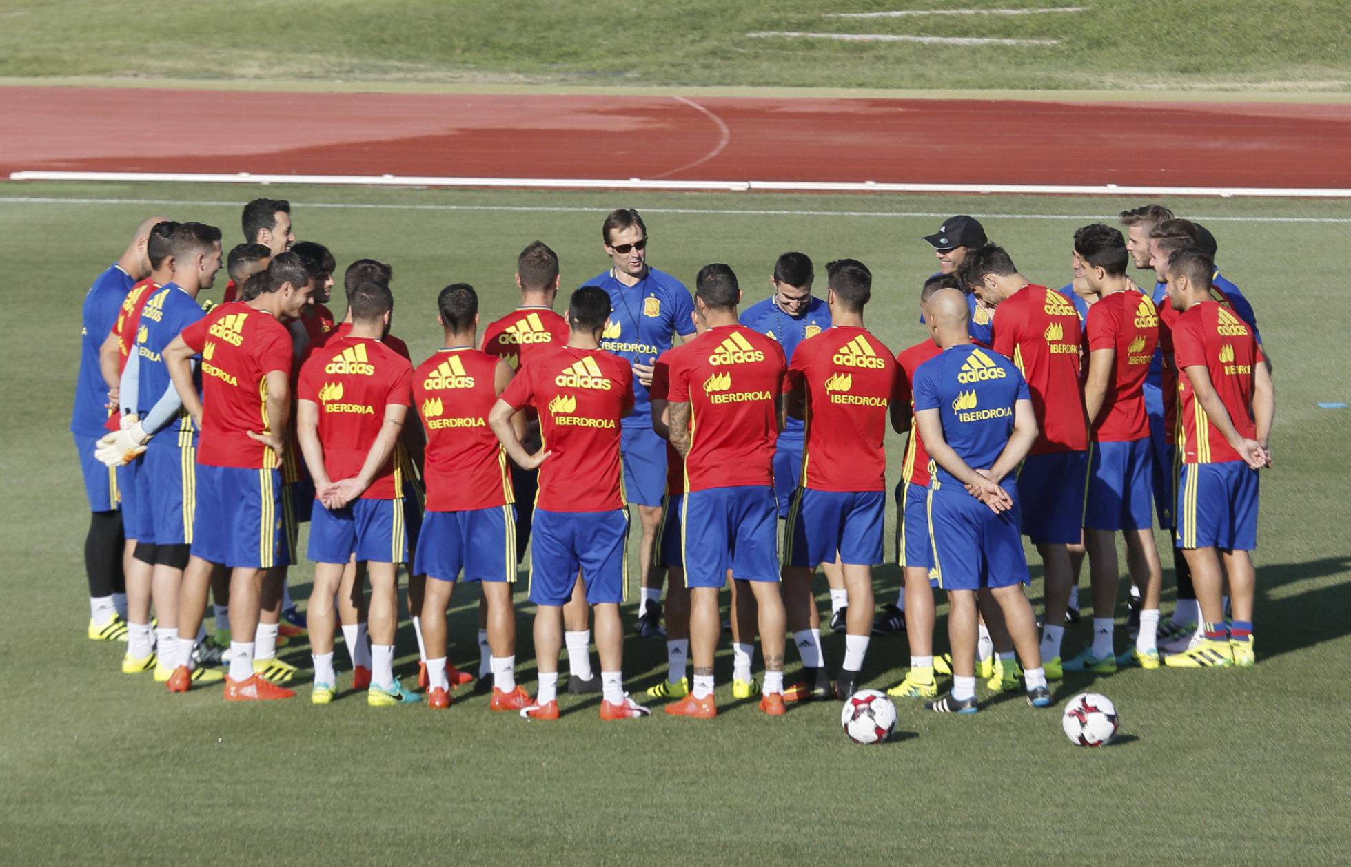 El seleccionador español aplicando métodos de coaching grupal