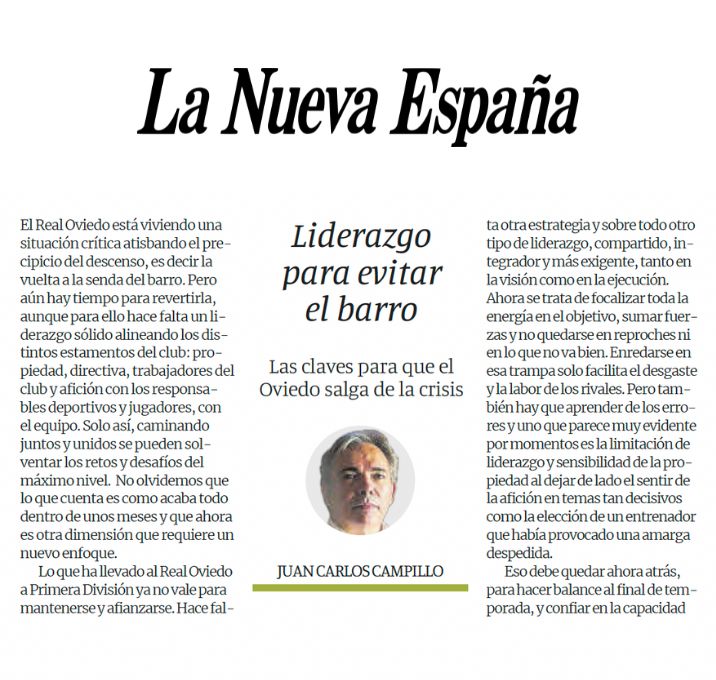 Liderazgo para evitar el barro